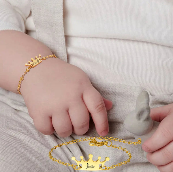 Crown Baby Bracelet