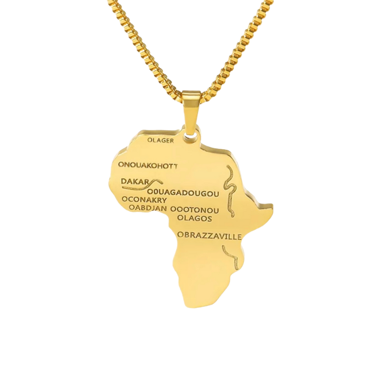 Africa Necklace - Her Fashion Muse