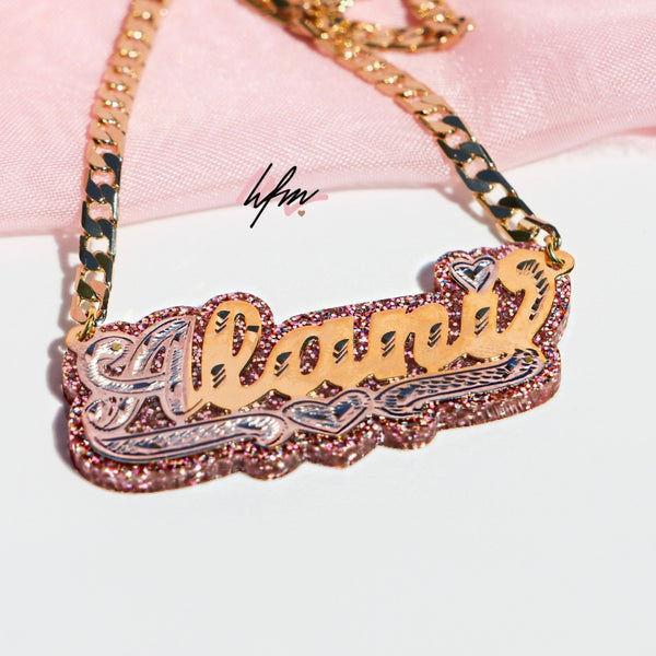 name necklace - name on necklace - personalized jewelry - Her fashion Muse
