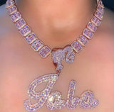Barbie Icy Custom Name Necklace