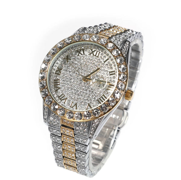 Two Tone Icy Watch