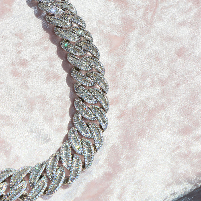 15MM Deluxe Iced Out Cuban Chain