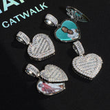 Sweetheart ICY Custom Photo Locket Necklace