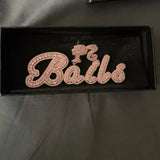 Barbie Icy Custom Name Necklace
