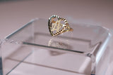 10k Solid Gold Amor Custom Initial Ring - Her Fashion Muse